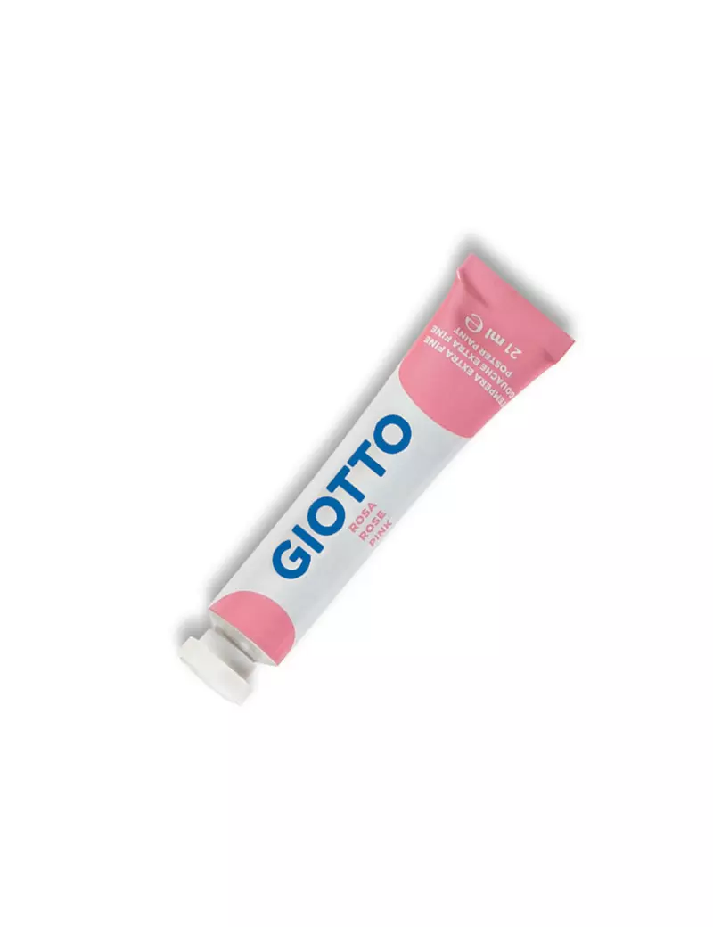 Tempera Acrilica Giotto - 21 ml - 355006 (Rosa Conf. 6)