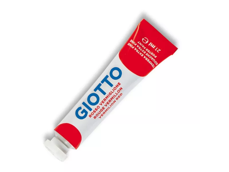 Tempera Acrilica Giotto - 21 ml - 355007 (Rosso Vermiglione Conf. 6) Tempera Acrilica Giotto - 21 ml - 355007 (Rosso Vermiglione Conf. 6)