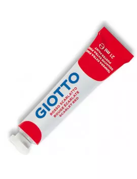 Tempera Acrilica Giotto - 21 ml - 355008 (Rosso Scarlatto Conf. 6)