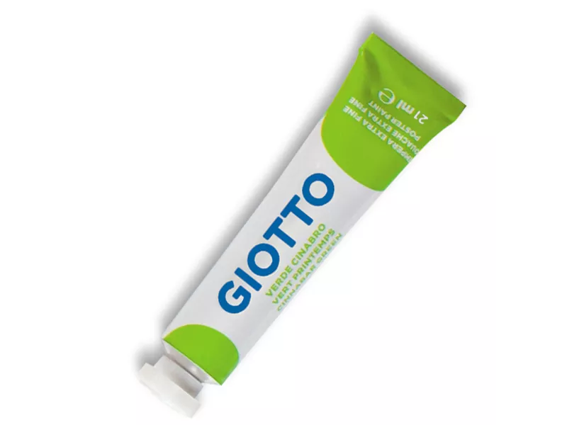 Tempera Acrilica Giotto - 21 ml - 355011 (Verde Cinabro Conf. 6) Tempera Acrilica Giotto - 21 ml - 355011 (Verde Cinabro Conf. 6)