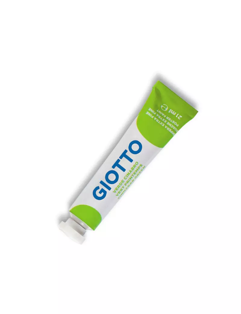 Tempera Acrilica Giotto - 21 ml - 355011 (Verde Cinabro Conf. 6) Tempera Acrilica Giotto - 21 ml - 355011 (Verde Cinabro Conf. 6)
