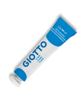 Tempera Acrilica Giotto - 21 ml - 355015 (Cyan Conf. 6)