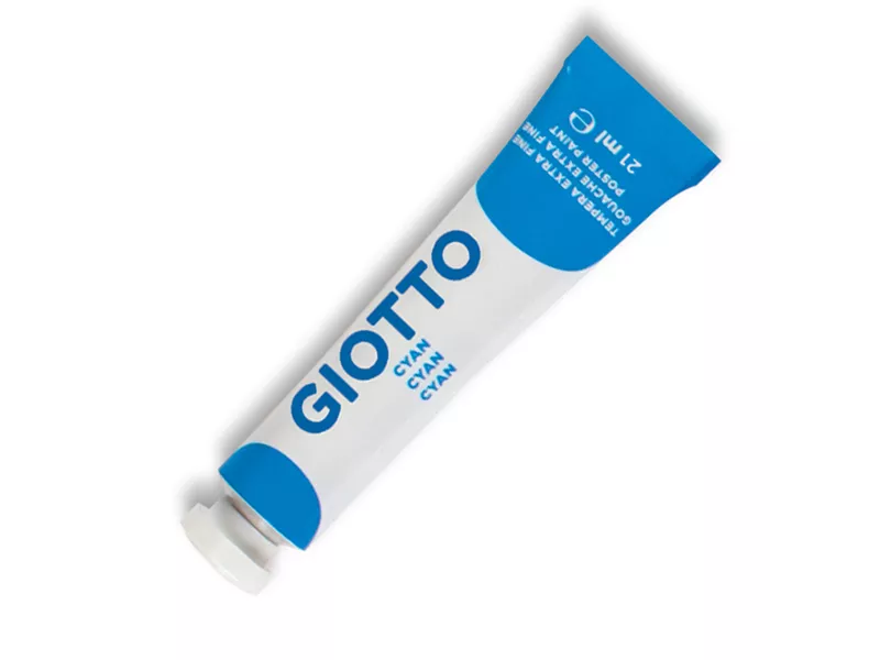 Tempera Acrilica Giotto - 21 ml - 355015 (Cyan Conf. 6) Tempera Acrilica Giotto - 21 ml - 355015 (Cyan Conf. 6)