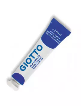 Tempera Acrilica Giotto - 21 ml - 355016 (Blu Cobalto Conf. 6)