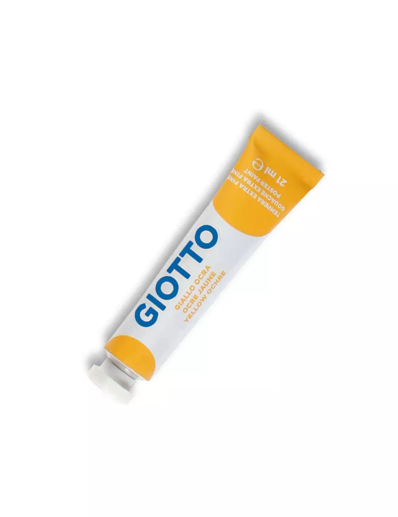 Tempera Acrilica Giotto - 21 ml - 355021 (Giallo Ocra Conf. 6) Tempera Acrilica Giotto - 21 ml - 355021 (Giallo Ocra Conf. 6)