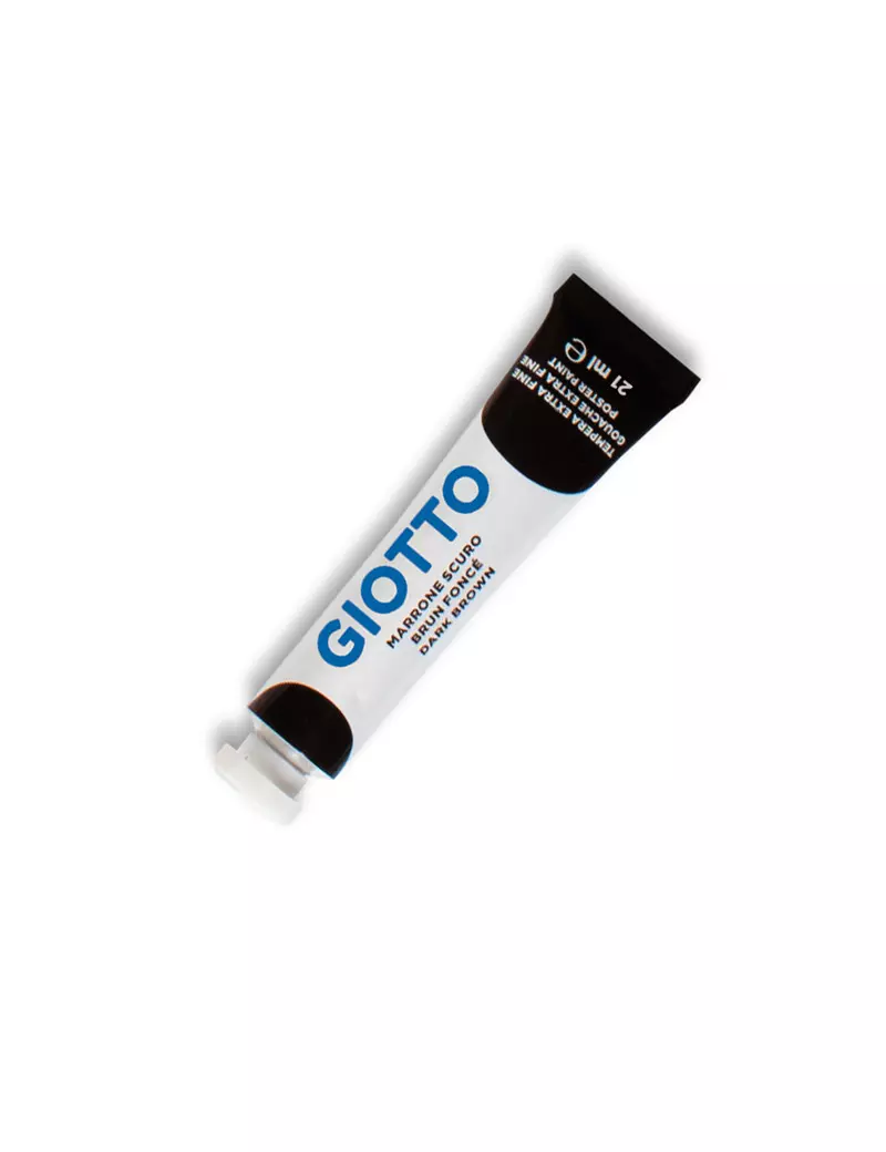 Tempera Acrilica Giotto - 21 ml - 355023 (Marrone Scuro Conf. 6) Tempera Acrilica Giotto - 21 ml - 355023 (Marrone Scuro Conf. 6)