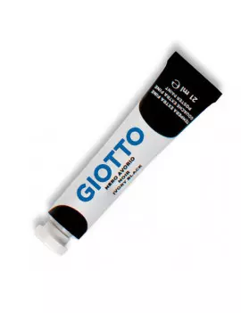 Tempera Acrilica Giotto - 21 ml - 355024 (Nero Avorio Conf. 6)