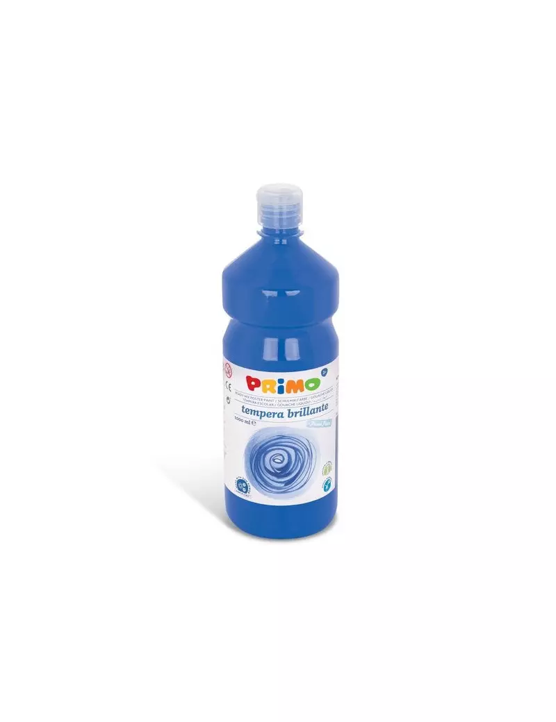 Tempera Brillante Primi Passi Primo - 1000 ml - 204BR1000500 (Blu Oltremare)