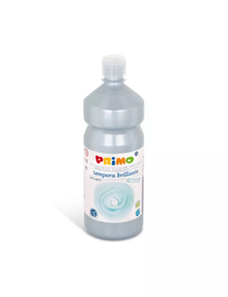 Tempera Brillante Primi Passi Primo - 1000 ml - 204BR1000910 (Argento) Tempera Brillante Primi Passi Primo - 1000 ml - 204BR1000910 (Argento)