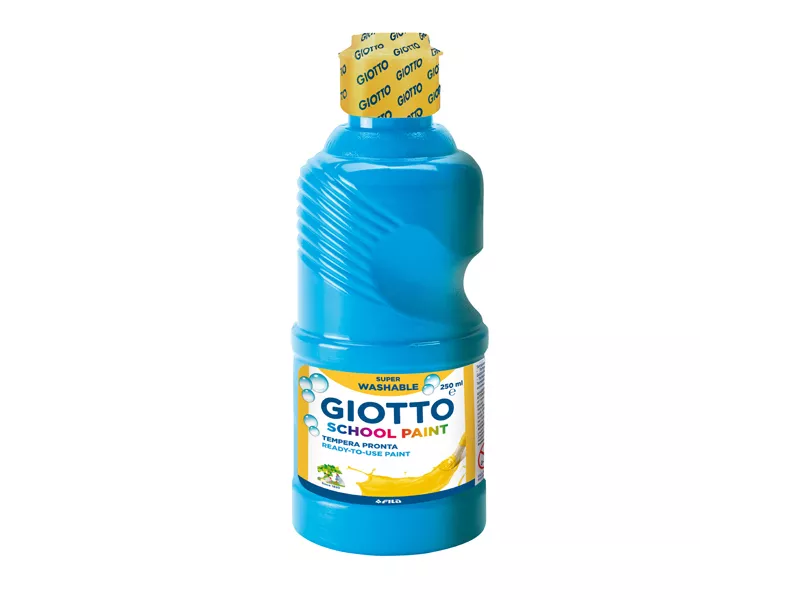 Tempera Pronta Giotto - 250 ml - 530815 (Cyan)