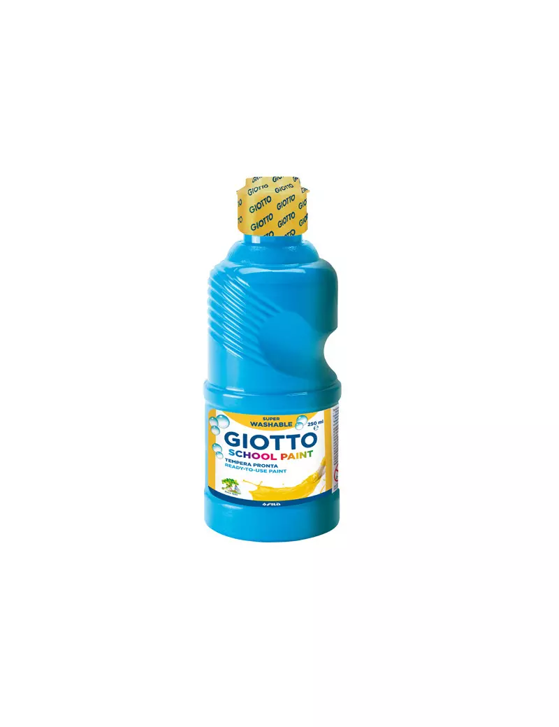 Tempera Pronta Giotto - 250 ml - 530815 (Cyan)