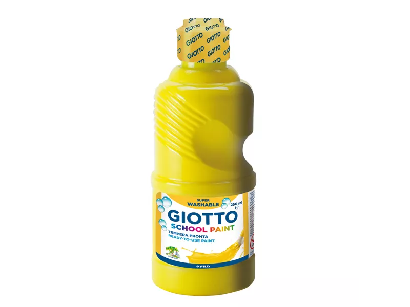 Tempera Pronta Giotto - 250 ml - 530802 (Giallo) Tempera Pronta Giotto - 250 ml - 530802 (Giallo)