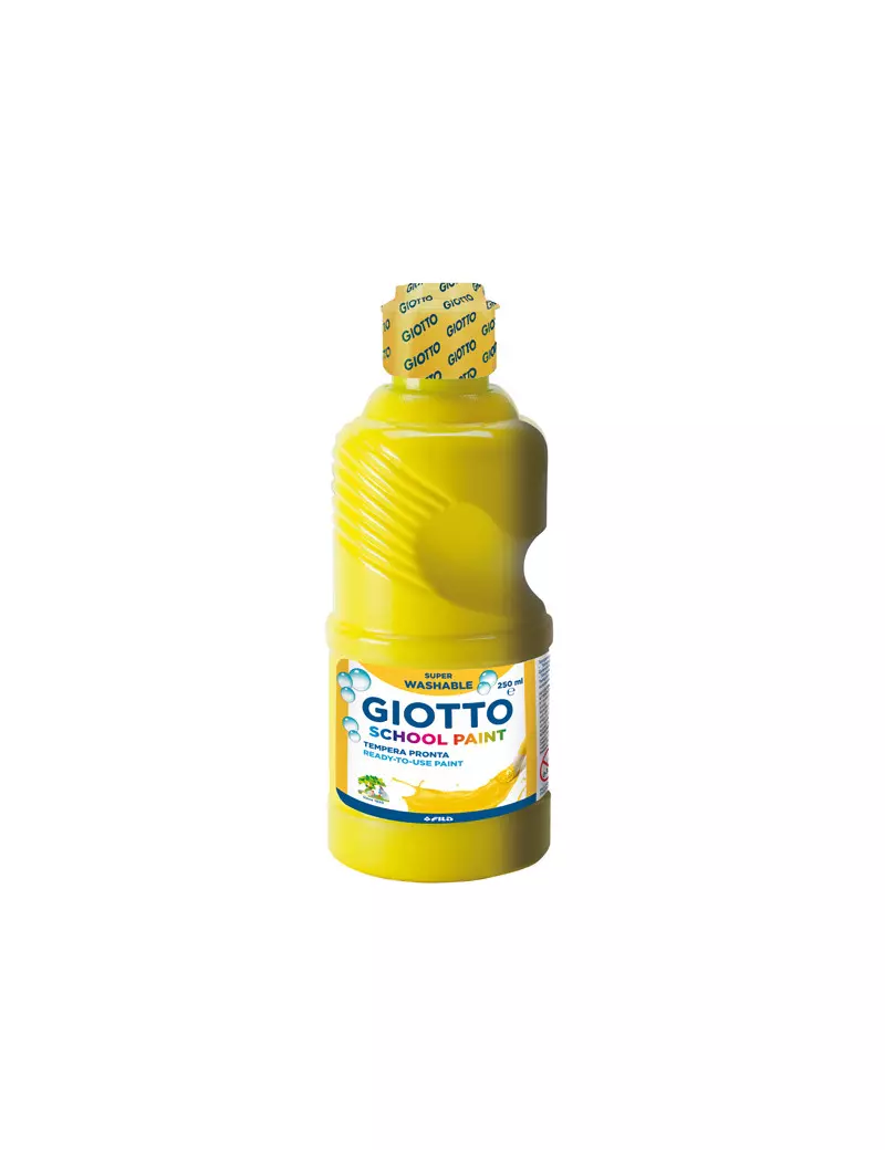 Tempera Pronta Giotto - 250 ml - 530802 (Giallo) Tempera Pronta Giotto - 250 ml - 530802 (Giallo)