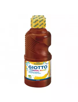 Tempera Pronta Giotto - 250 ml - 530828 (Marrone)