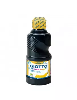 Tempera Pronta Giotto - 250 ml - 530824 (Nero)