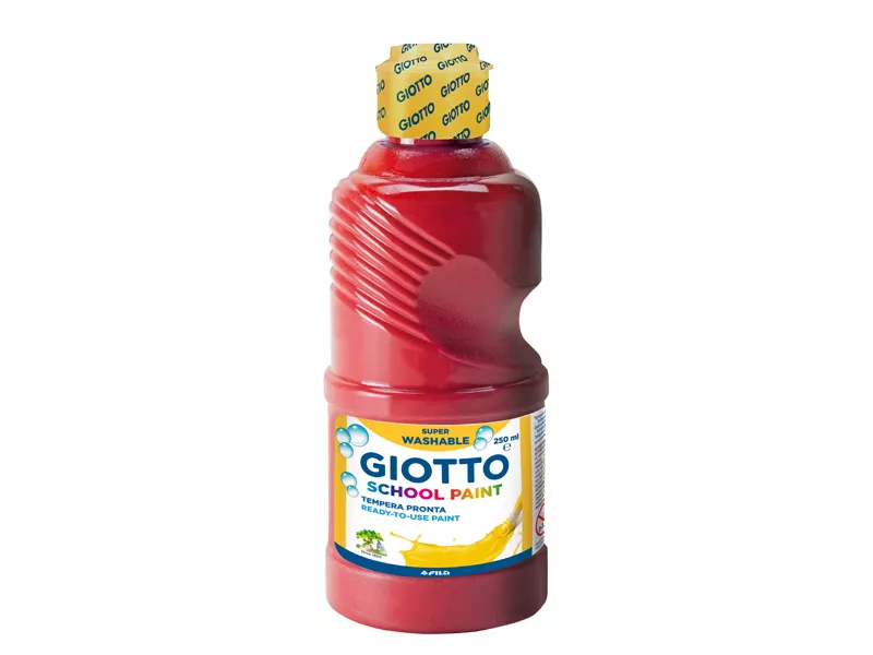 Tempera Pronta Giotto - 250 ml - 530808 (Rosso)