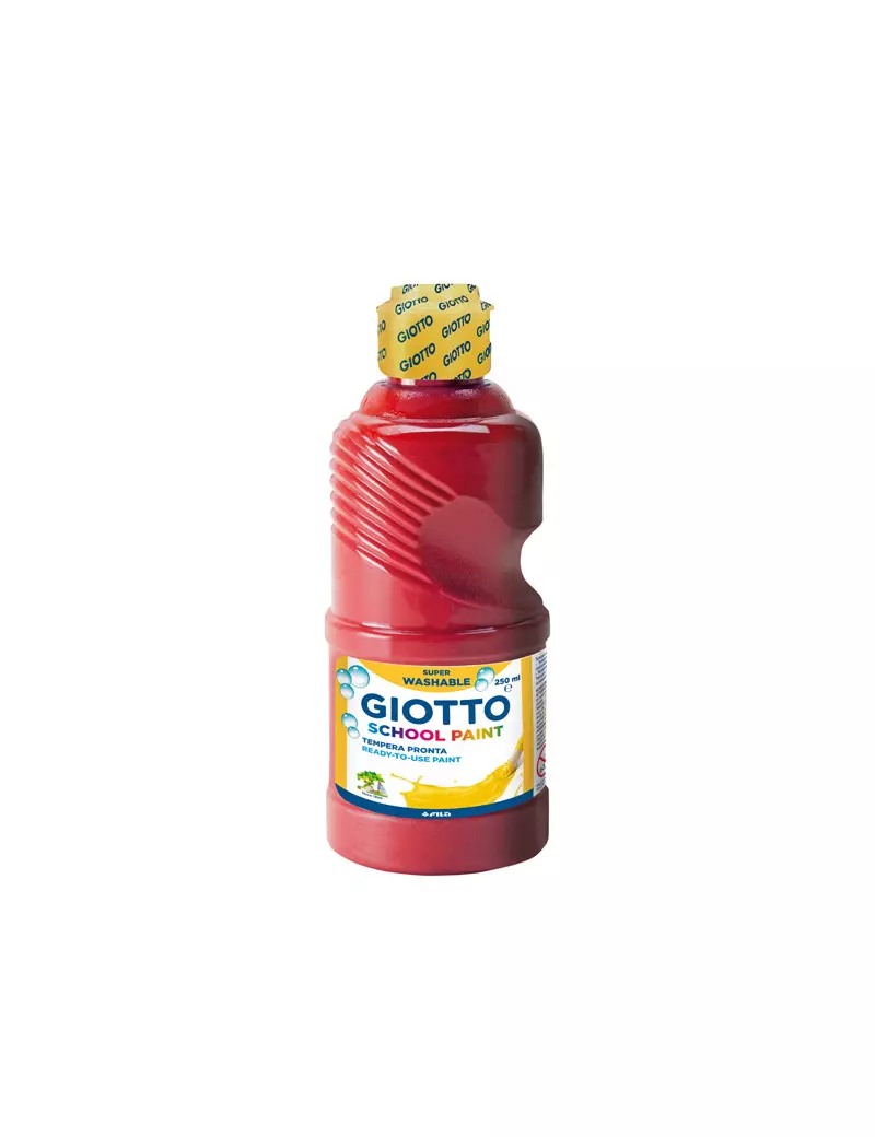 Tempera Pronta Giotto - 250 ml - 530808 (Rosso) Tempera Pronta Giotto - 250 ml - 530808 (Rosso)
