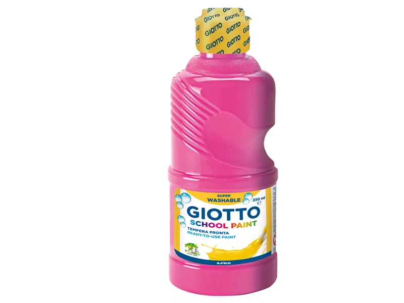 Tempera Pronta Giotto - 250 ml - 530810 (Magenta)