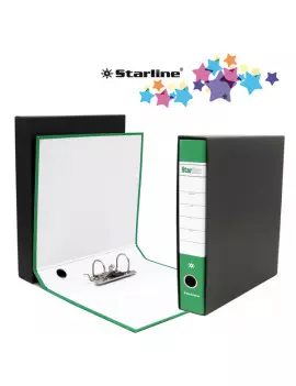 Registratore Starbox Starline - Commerciale - Dorso 5 - 28,5x31,5 cm (Verde)