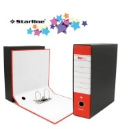 Registratore Starbox Starline - Commerciale - Dorso 8 - 28,5x31,5 cm (Rosso)