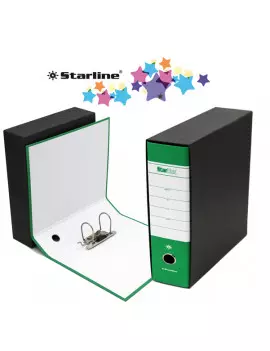 Registratore Starbox Starline - Commerciale - Dorso 8 - 28,5x31,5 cm (Verde)