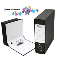 Registratore Starbox Starline - Commerciale - Dorso 8 - 28,5x31,5 cm (Nero)