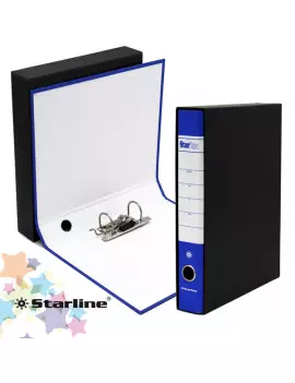 Registratore Starbox Starline - Protocollo - Dorso 5 - 28,5x31,5 cm (Blu Conf. 18)