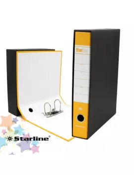 Registratore Starbox Starline - Protocollo - Dorso 5 - 28,5x31,5 cm (Giallo)