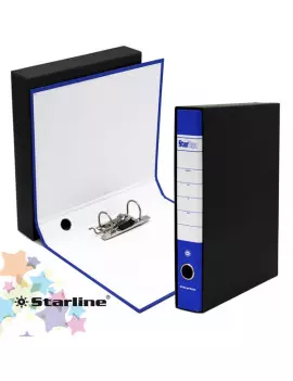 Registratore Starbox Starline - Protocollo - Dorso 5 - 28,5x31,5 cm (Blu)