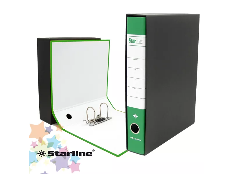 Registratore Starbox Starline - Protocollo - Dorso 5 - 28,5x31,5 cm (Verde Conf. 18)