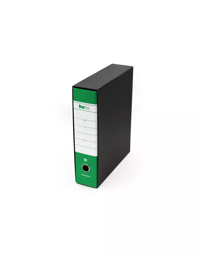 Registratore Starbox Starline - Protocollo - Dorso 8 - 28,5x35 cm (Verde) Registratore Starbox Starline - Protocollo - Dorso 8 - 28,5x35 cm (Verde)