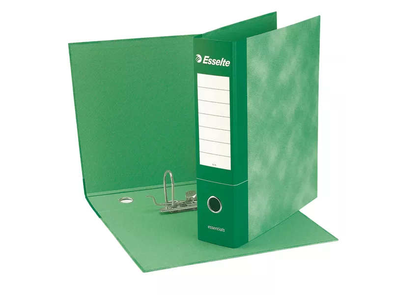 Registratore Essentials G72 Esselte - Commerciale - Dorso 5 - 23x30 cm - 390772180 (Verde Conf. 8)