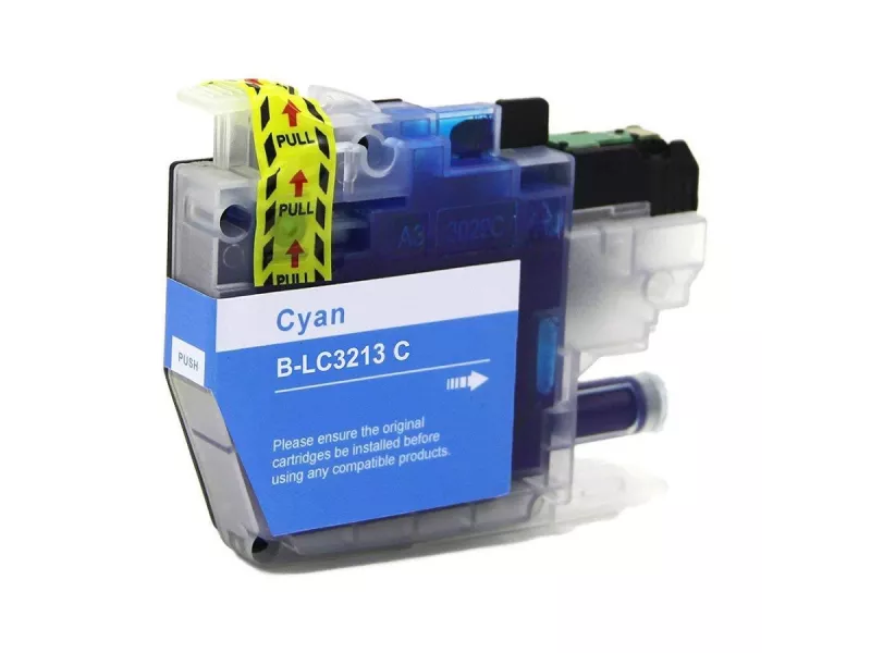 Cartuccia Compatibile Brother LC-3213C (Ciano 400 pagine)