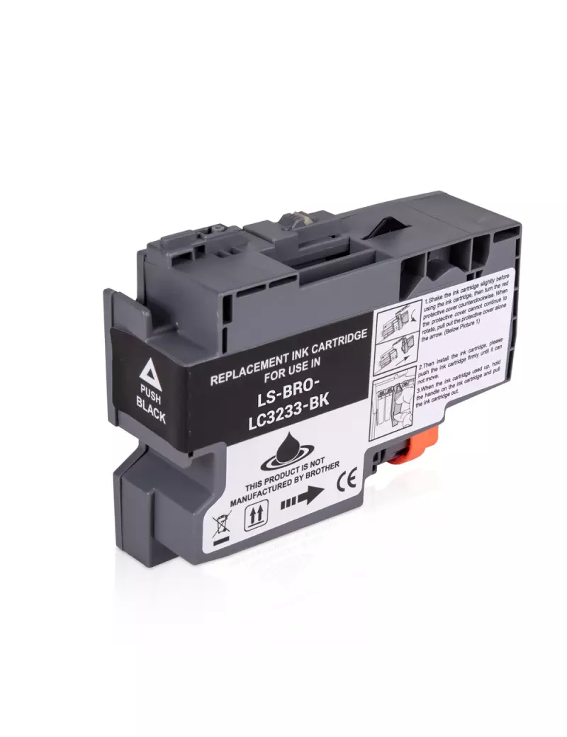 Cartuccia Compatibile Brother LC-3233BK (Nero 3000 pagine)