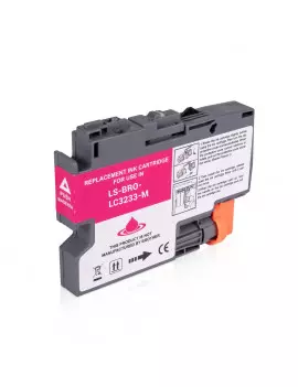 Cartuccia Compatibile Brother LC-3233M (Magenta 1500 pagine)