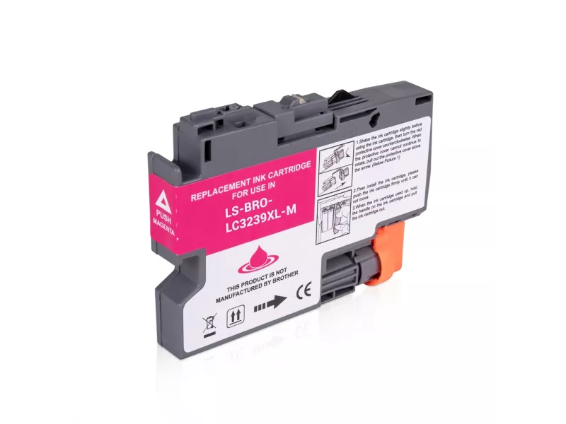 Cartuccia Compatibile Brother LC-3239XLM (Magenta 5000 pagine)