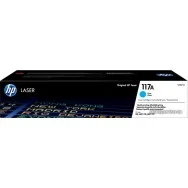 Toner Originale HP W2071A 117A (Ciano 700 pagine)