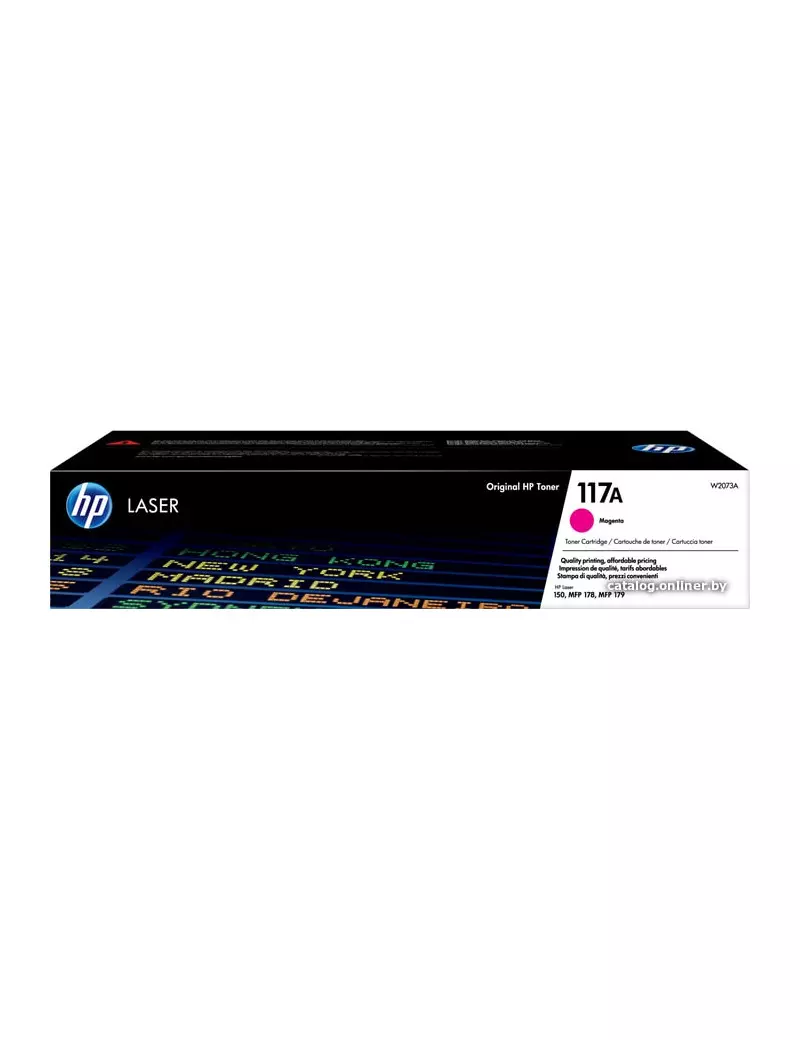 Toner Originale HP W2073A 117A (Magenta 700 pagine)