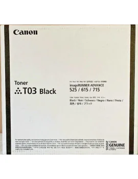 Toner Originale Canon T03 2725C001 (Nero 51500 pagine)