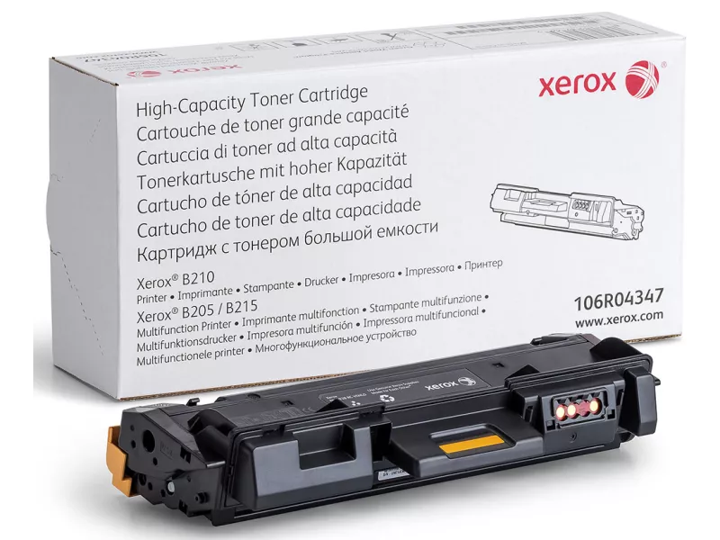 Toner Originale Xerox 106R04347 (Nero 3000 pagine)