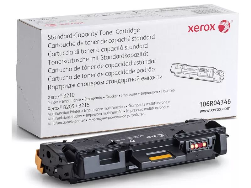 Toner Originale Xerox 106R04346 (Nero 1500 pagine)