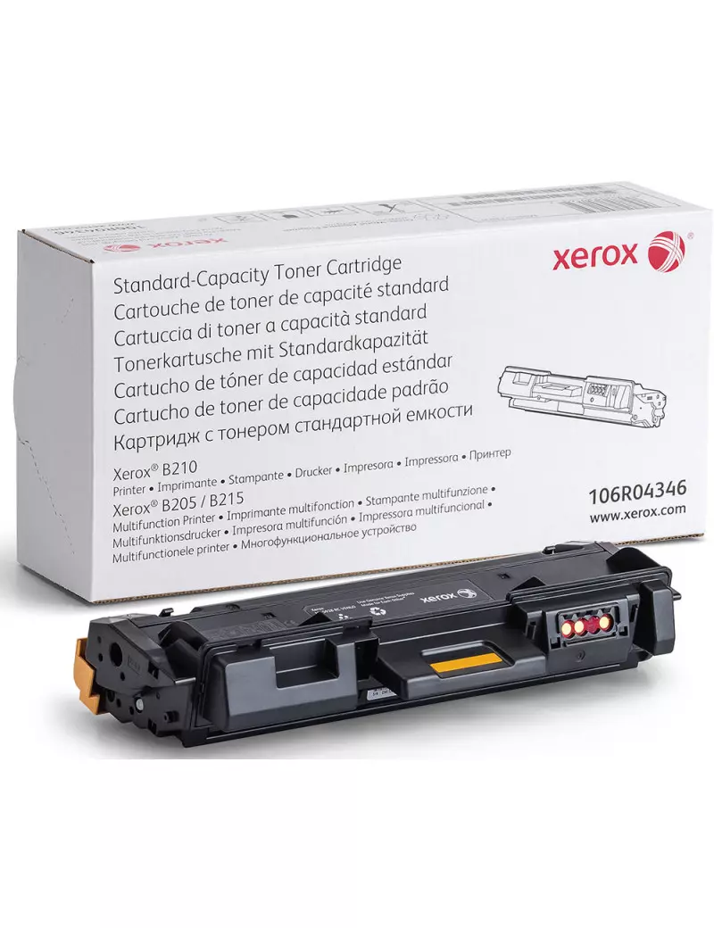 Toner Originale Xerox 106R04346 (Nero 1500 pagine) Toner Originale Xerox 106R04346 (Nero 1500 pagine)
