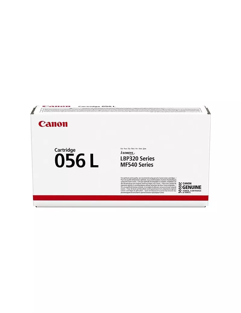 Toner Originale Canon 056l 3006C002 (Nero 5100 pagine) Toner Originale Canon 056l 3006C002 (Nero 5100 pagine)