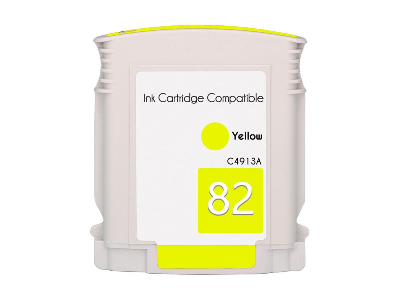Cartuccia Compatibile HP C4913A 82 (Giallo 69 ml) Cartuccia Compatibile HP C4913A 82 (Giallo 69 ml)