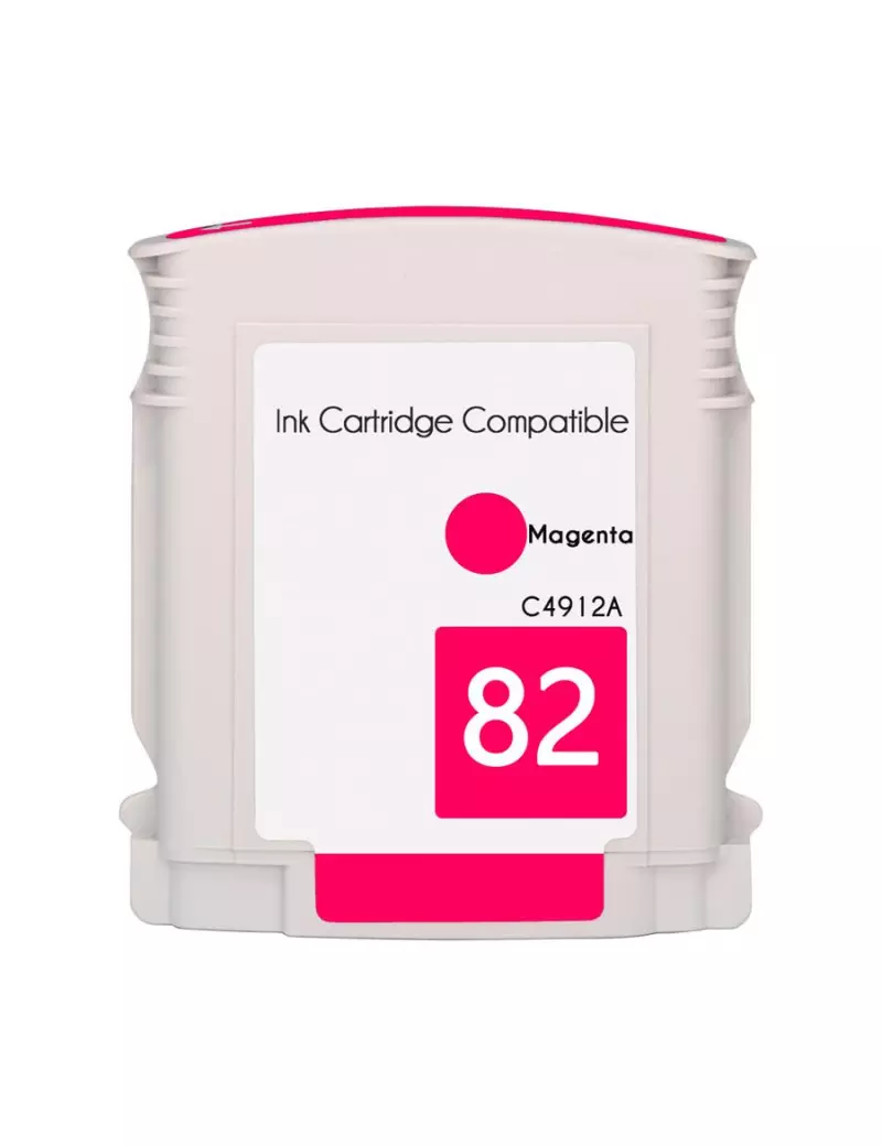 Cartuccia Compatibile HP C4912A 82 (Magenta 69 ml) Cartuccia Compatibile HP C4912A 82 (Magenta 69 ml)