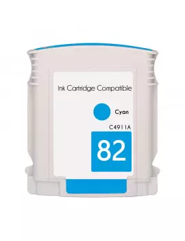 Cartuccia Compatibile HP C4911A 82 (Ciano 69 ml)