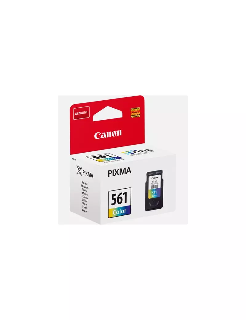 Cartuccia Originale Canon CL-561 3731C001 (Colore 180 pagine) Cartuccia Originale Canon CL-561 3731C001 (Colore 180 pagine)