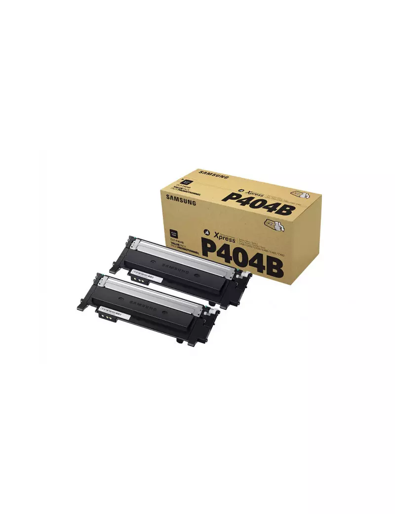 Multipack Toner Originali Samsung CLT-P406B SU374A (Nero Conf. 2) Multipack Toner Originali Samsung CLT-P406B SU374A (Nero Conf. 2)