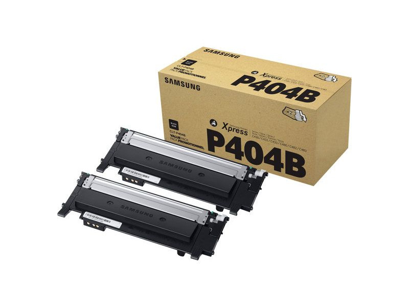 Multipack Toner Originali Samsung CLT-P404B SU364A (Nero Conf. 2) Multipack Toner Originali Samsung CLT-P404B SU364A (Nero Conf. 2)
