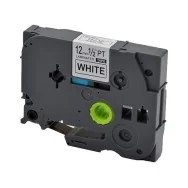 Nastro Compatibile Brother TZe-231 - 12 mm x 8 m - Laminato (Nero su Bianco)